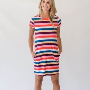 Kaeli Smith Sierra Jackie Stripe Dress